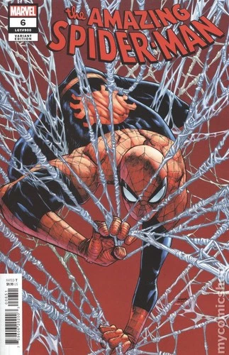 Amazing Spider-Man #6E Ramos Variant VF 2022 Stock Image