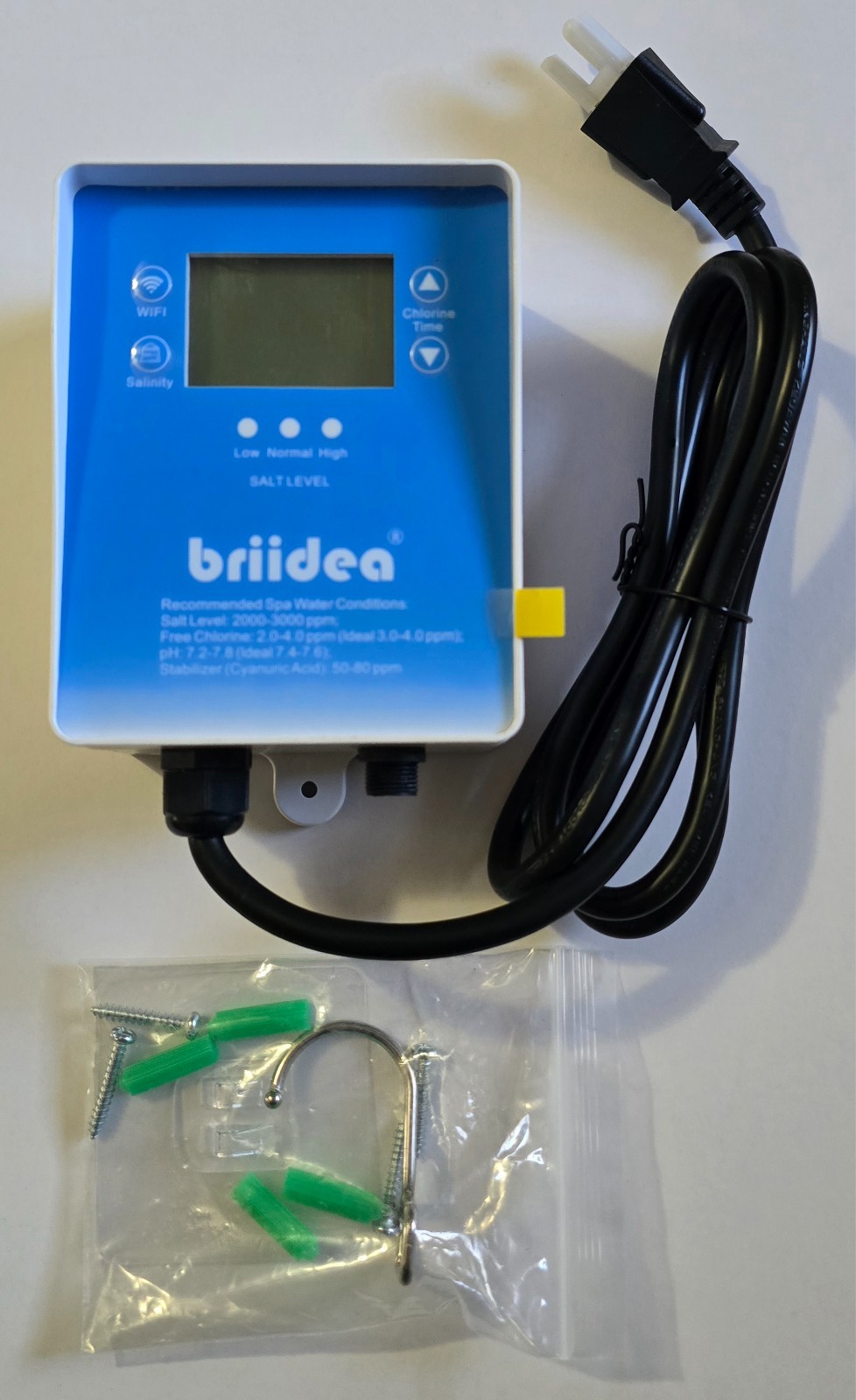 , Briidea Chlorine Generator *no Salt Cell*