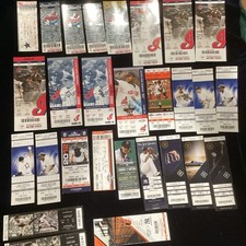 CC Sabathia Winning Ticket Lot of 28 different - Indians & Yankees