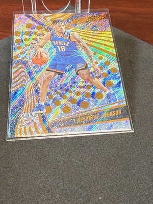 2023-24 Panini Revolution Keyontae Johnson RC #143 Oklahoma City Thunder QB2