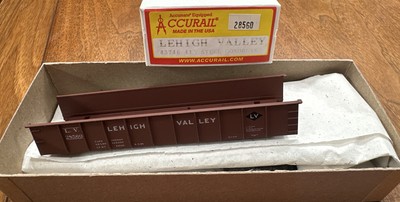 Accurail HO Kit #3746 41  Steel Gondola Lehigh Valley 28560 NOS NY