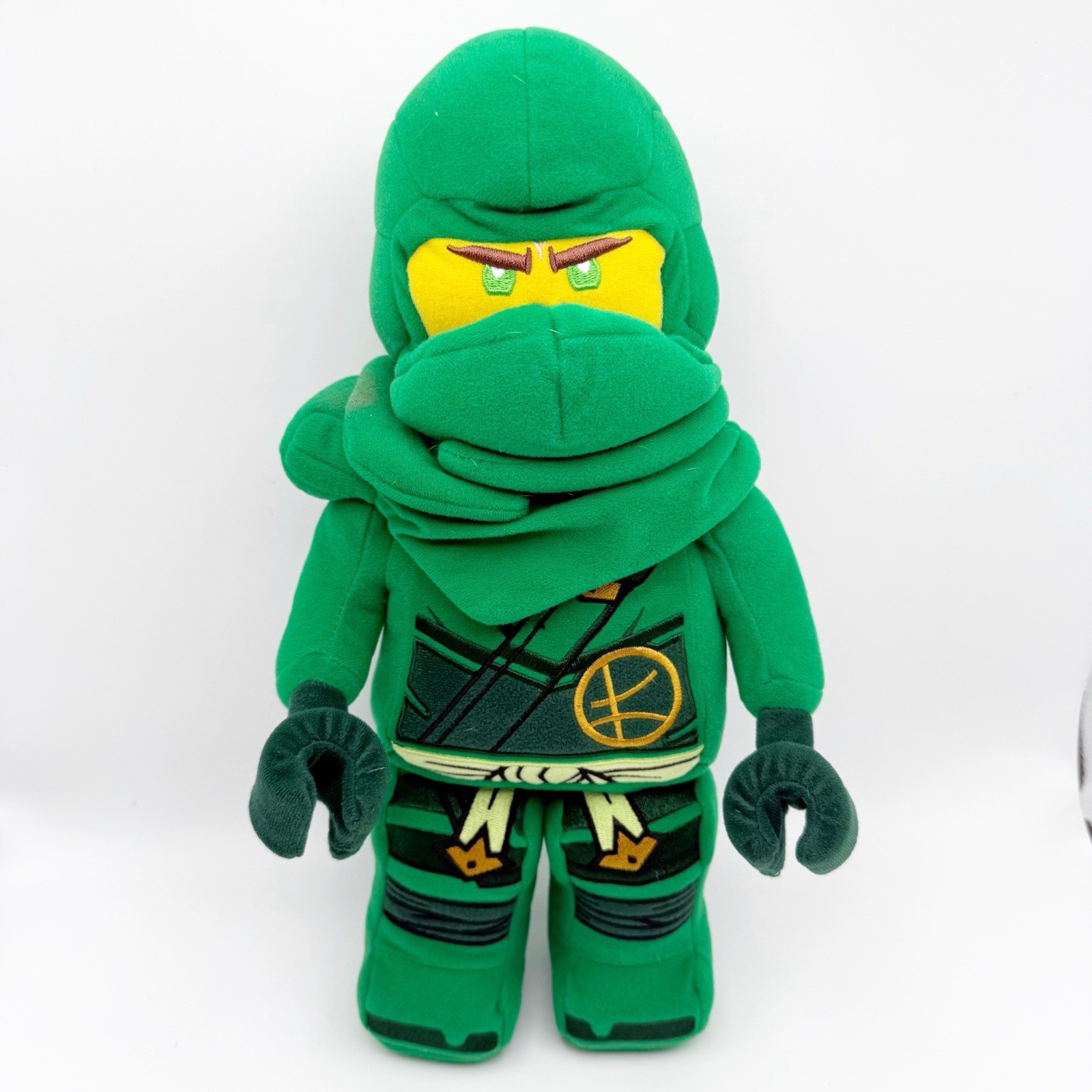 LEGO Green Ninjago Lloyd Ninja Warrior 13" Plush Stuffed Dol