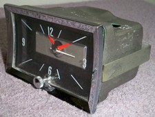 Vintage Original 1957 Chevrolet Bel Air Westclox Dash Clock Very Good Untested Vintage Original 1957 Chevrolet Bel Air Westclox Dash Clock Very Good Untested