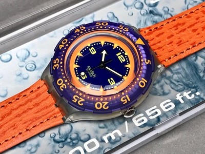 SWATCH UHR ** SDK106 - RED ISLAND - SCUBA 1992 ** NEU !