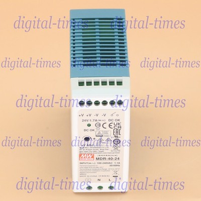 One For MEAN WELL New MDR-40-24 24V 1.7A Power Supply Free Shipping
