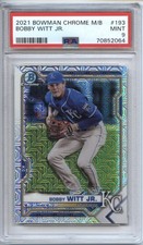 2021 Bowman Chrome Bobby Witt Jr. Prospects Mega Box Refractor #BCP-193 PSA 9