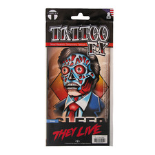 Tinsley Transfers They Live Sleep Temporary Tattoo - Morris Costumes
