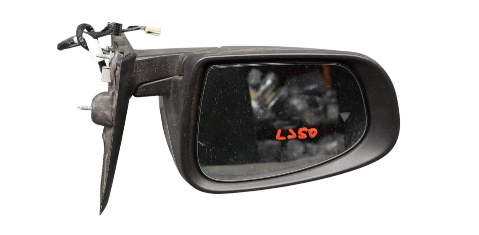14-17 Maserati Ghibli Front Left Driver Side Mirror Rear View Silver Oem