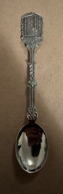 Vintage Souvenir Löffel mit der Selimiye Moschee in Edirne Türkei sehr guter Zustand