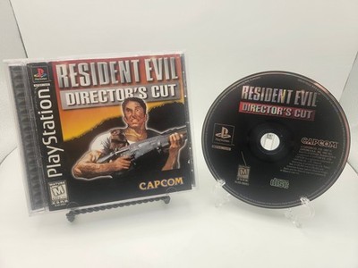 Resident Evil Director's Cut PS1 Black Label Disc + Manual Only 1 Disc Variant