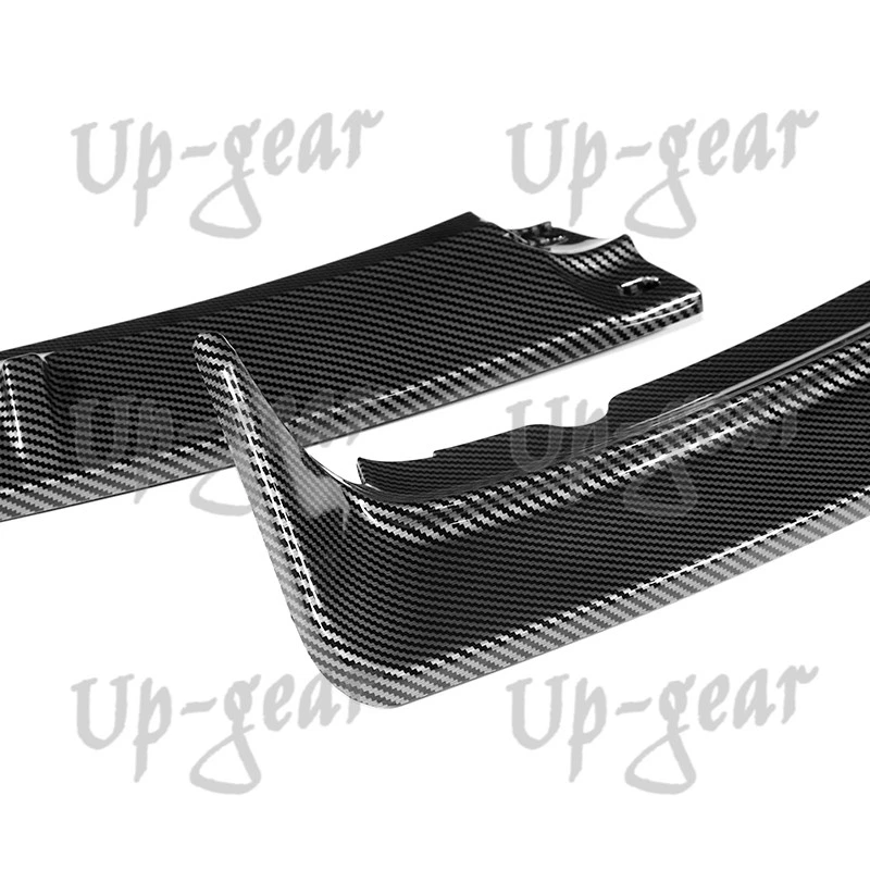 Parachoques delantero para Ford Focus ST GT 2012-2014 estilo carbono aspecto alerón labio Foto 2 de 4