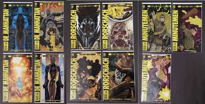 21 Lot. Before Watchmen Manhattan #1-4 + Rorschach #1-4. + Other Combo Packs .