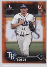 2016 Bowman Draft Draft Picks Orange 5/25 Ryan Boldt #BD-118 1u0