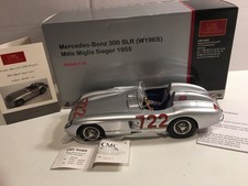 modellauto 1:18 cmc Mercedes Benz 300 SLR (W196S) M-066 Mille Miglia Sieger 1955