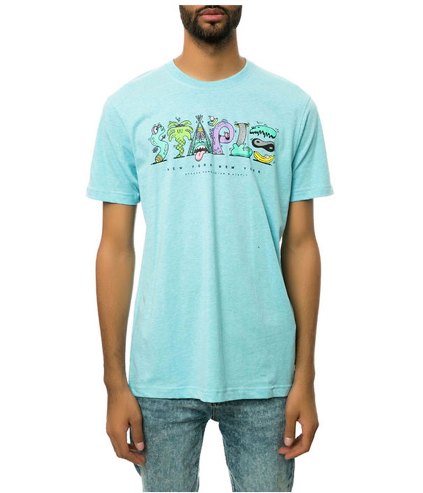 Мужская футболка Staple The Staple Monster с графическим рисунком 4490₽