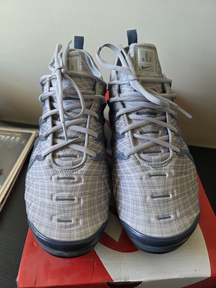 mens vapormax plus grey