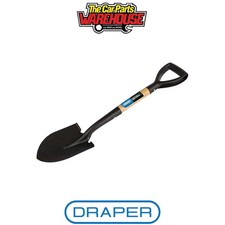 Draper 15072 Round Point Mini Shovel with Wood Shaft