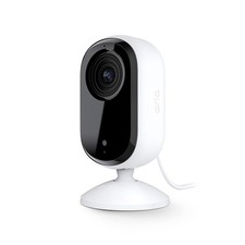 Arlo Essential 2K Indoor Cam 2nd Gen Wired 2-Way Audio Night White, 1-Cam
