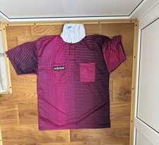 REFEREE JERSEY VINTAGE SOCCER ADIDAS 1994 RETRO FOOTBALL SIZE L T-SHIRT