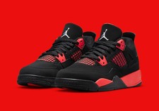 Jordan 4 Retro "Red Thunder" Kids Size US 8C-3Y 