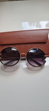Missoni Round Black Purple Gold Unisex Sunglasses