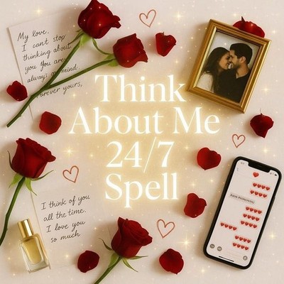 Think About Me 24/7 Spell   Non-Stop Attention Towards YOU