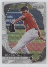 2020 Panini Prizm Tier II White Wave Prizm Rico Garcia #156 0o6v