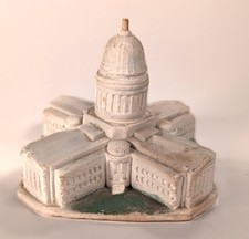 Vintage Wisconsin State Capitol Madison C. Klevgaard Souvenir Miniature Model