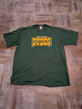Vintage Jon Cryer Dudes Movie Promo Shirt Green Size Men's Large USA Made Rare