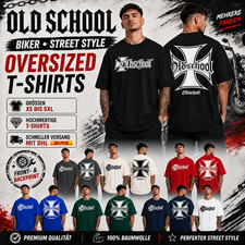 Oldschool Herren Oversize Shirt | Retro Streetwear Fashion bis 5XL