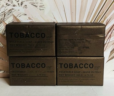 can you buy chewing tobacco in italy 4-Pack Alchimia ~ Tobacco Vegetable Soap 8.75 oz Each Made in Italy