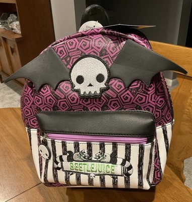 ConceptOne Beetlejuice Mini Backpack With Wings  New with tags !