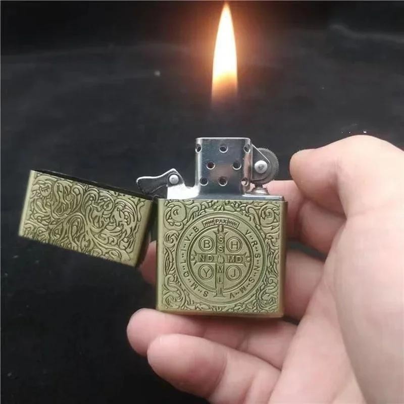 ZORRO Constantine Armor Metal, Brass, Kerosene Lighter Vintage