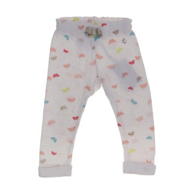 Petit Bateau, Pyjamahose, Größe: 81, Weiß/Mehrfarbig, Baumwolle/Polyester #HNw