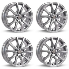 Set of 4 17in Silver Alloy Wheel Rims for 2005+ Lincoln, RTX3C10 17x7.5 5x108 ET