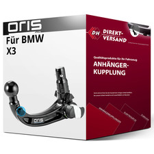 Für BMW X3 Typ F25 (Oris) Anhängerkupplung abnehmbar top