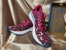 Brooks Women 8.5 Adrenaline GTS 22 Pink Leopard Running Shoes Sneakers Excellent
