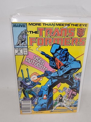 TRANSFORMERS (1984) #32 1987 Marvel 3.0 Newsstand *