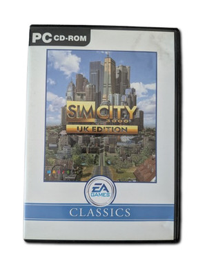 SimCity 3000 UK Edition PC CD-ROM EA Spiele Klassiker Maxis City Simulator