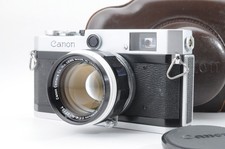 Canon P 35mm Rangefinder Film Camera 50mm F/1.4 LENS With Case From JAPAN