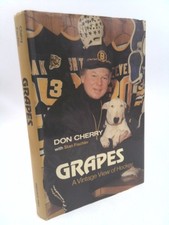 Grapes: A vintage view of hockey  (Signed) by Don & Ed Blackwell. Cherry