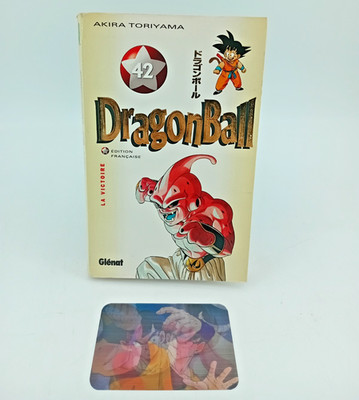 Manga DragonBall 42 Akira Toriyama La Victoire Edition francaise Glenat + Carte