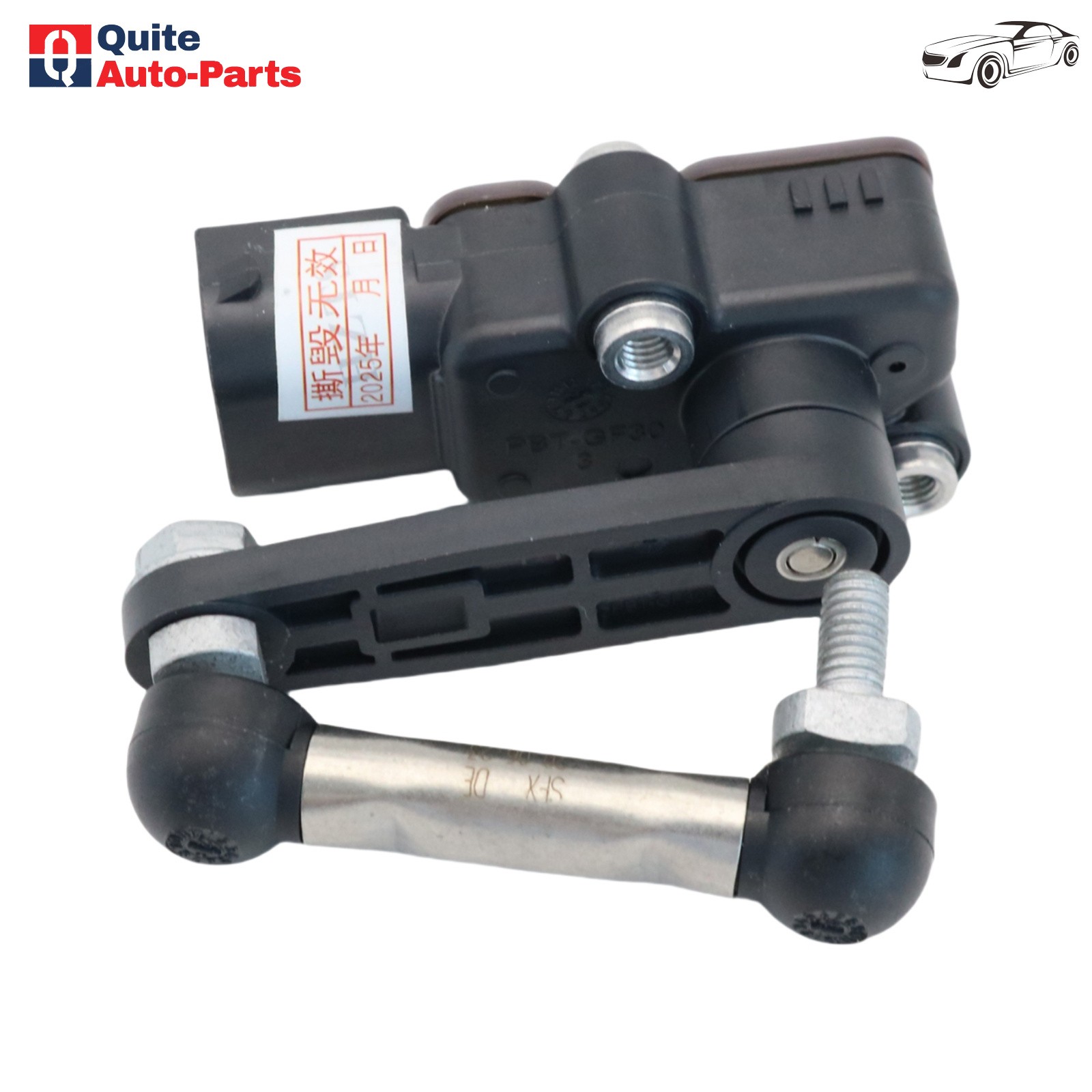 Rear Left&Right Vehicle Height Sensor Black For 18-20 Maserati Levante 3.0L 3.8L