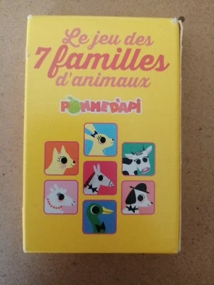 Jeu Des 7 Familles D'animaux Pomme D'api - Photo 1/2