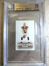 2012 Brandon Weeden Topps Magic Rookie 1948 Magic Throwback RC BGS 10 Pristine🔥