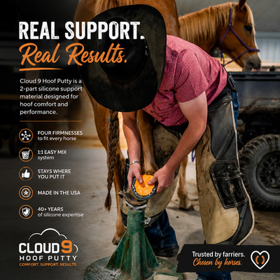   Cloud 9 Hoof Putty Soft 5 lb   Farrier Packing   Sole Support