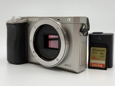 Sony Alpha A6000 Mirrorless Digital Camera 16.1MP Silver 3 US Duty Paid