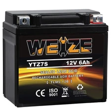 AGM Battery Replacement YTZ7S for Honda TRX450ER TRX450R ATV Motorcycle	