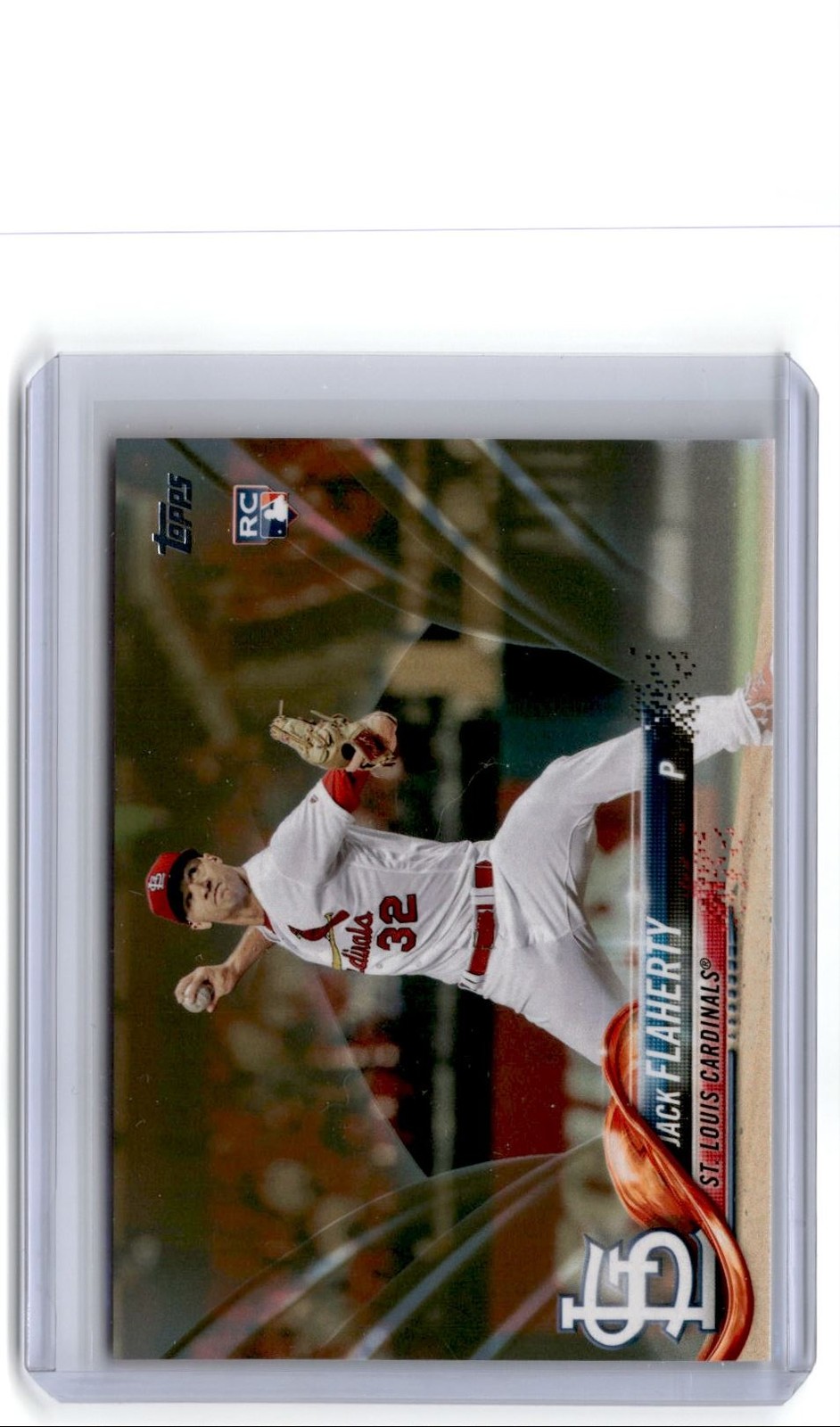 2018 Topps Gold Jack Flaherty Rookie 1061/2018 St. Louis Cardinals #93