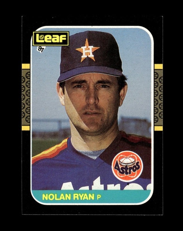 1987 Leaf Set-Break #257 Nolan Ryan NM-MT OR BETTER *GMCARDS*